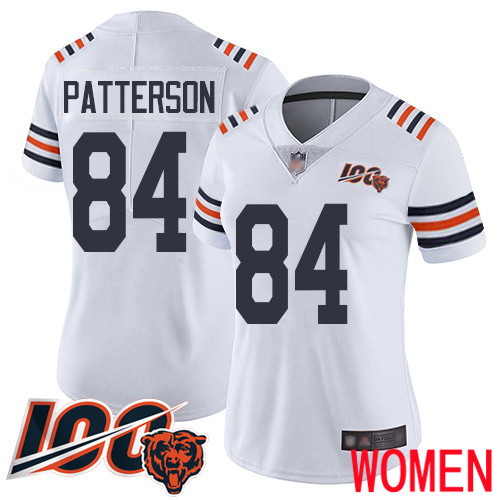 Chicago Bears Limited White Women Cordarrelle Patterson Jersey NFL Football #84 100th Season